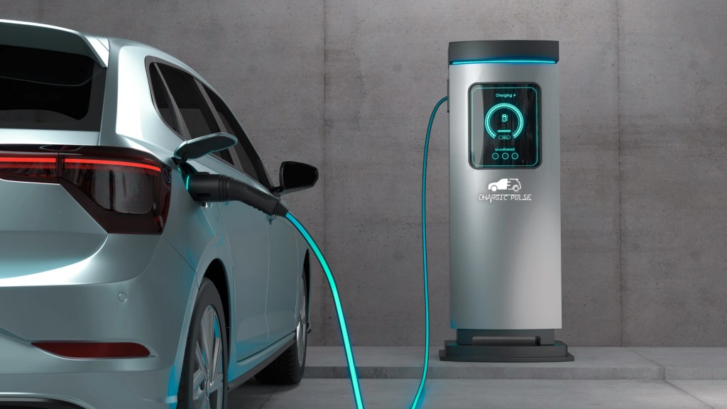 電動車快充充電站